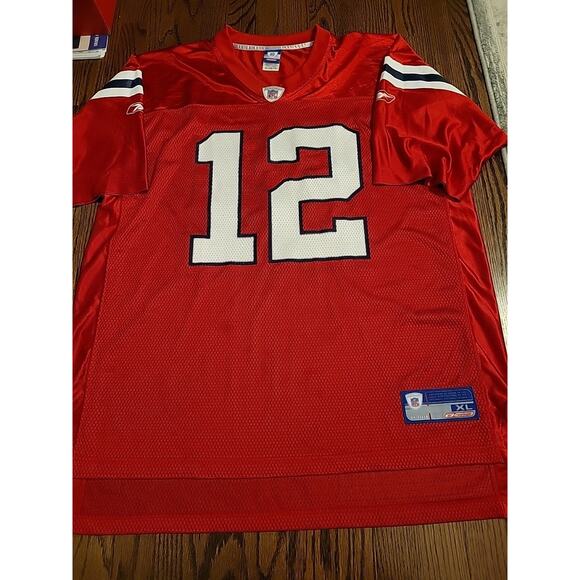 Reebok Tom Brady New England PATRIOTS JERSEY NFL MENS SIZE XL FOOTBALL - Picture 6 of 8